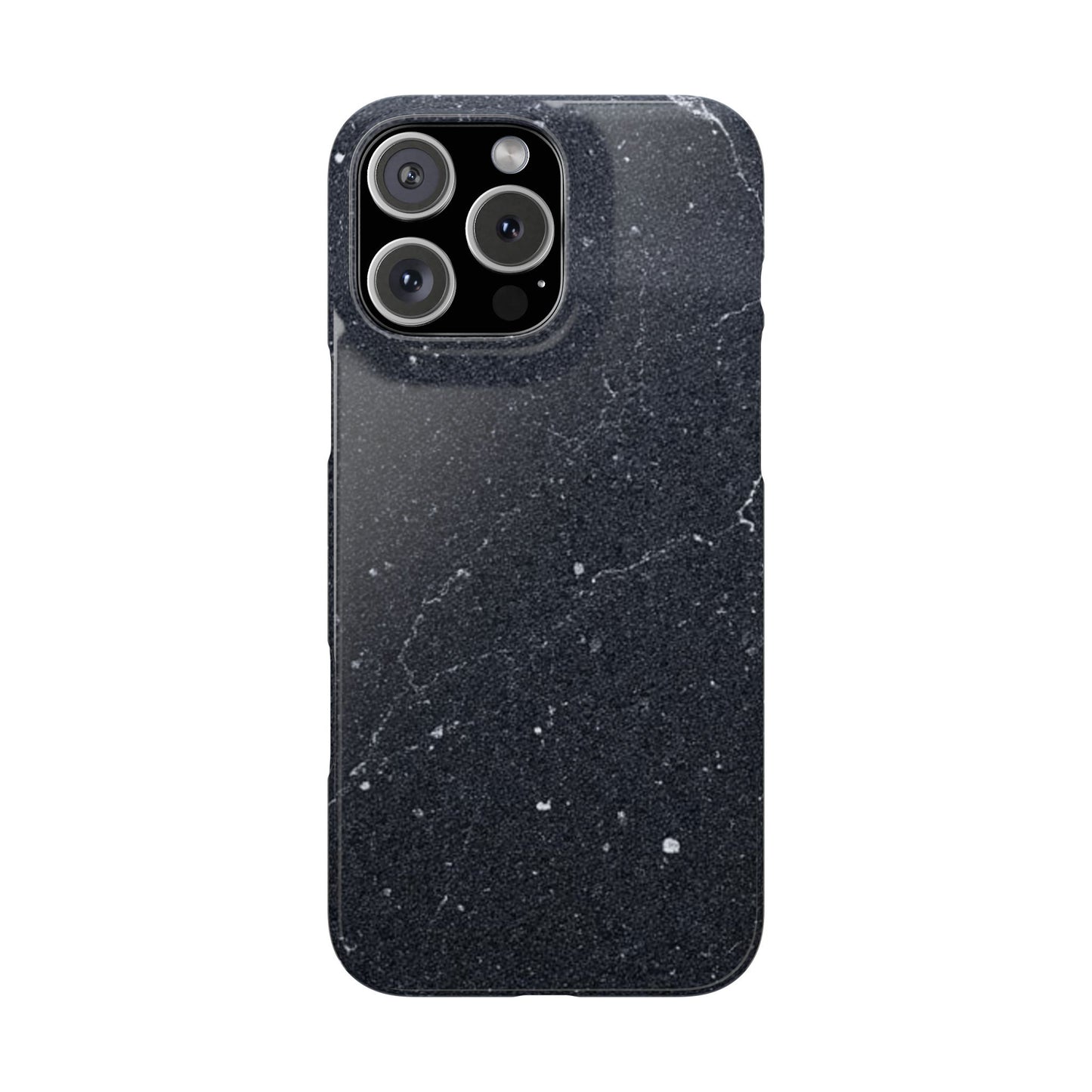 Dark Granite Finish iPhone Snap Case