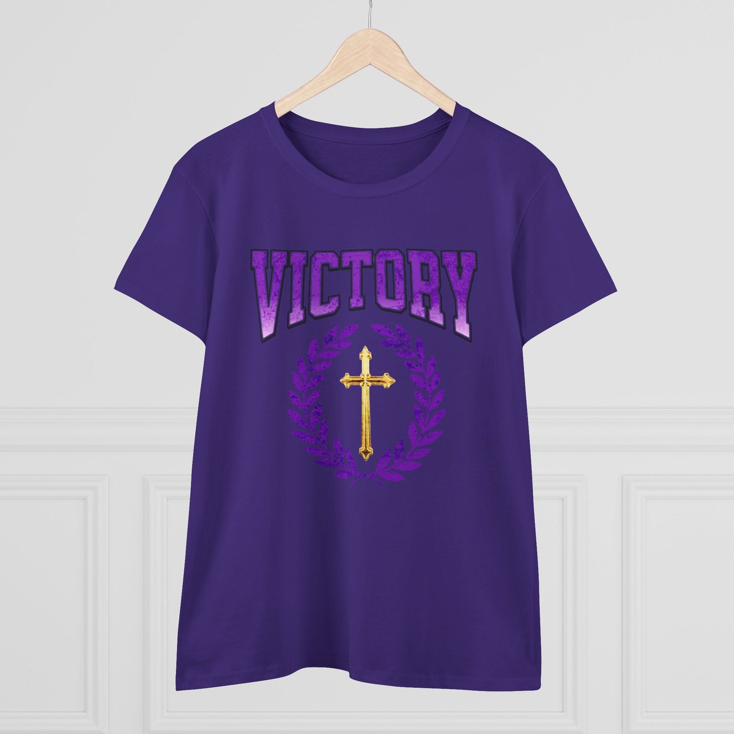 Divine Victory Women’s Tee – Victory in Every Step