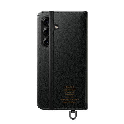 Black Chi Rho Symbol Wallet Case for Samsung– “I am the Way, the Truth, the Life”