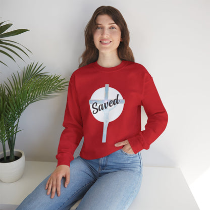 Saved by Grace – Women’s Christian Sweatshirt