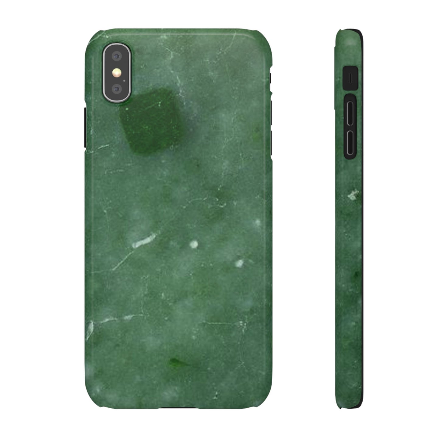 Jade Stone Finish iPhone Snap Case