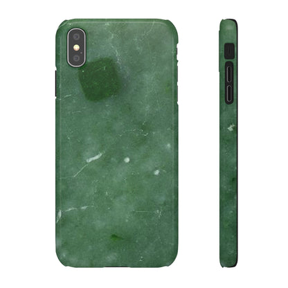 Jade Stone Finish iPhone Snap Case