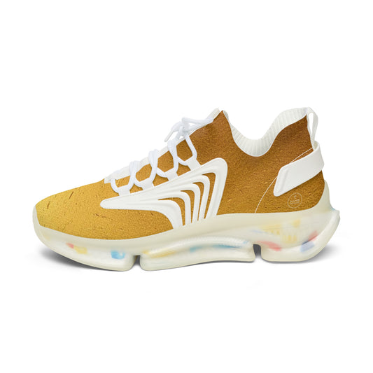 Women’s Molten Gold Sneakers – Shine with Strength