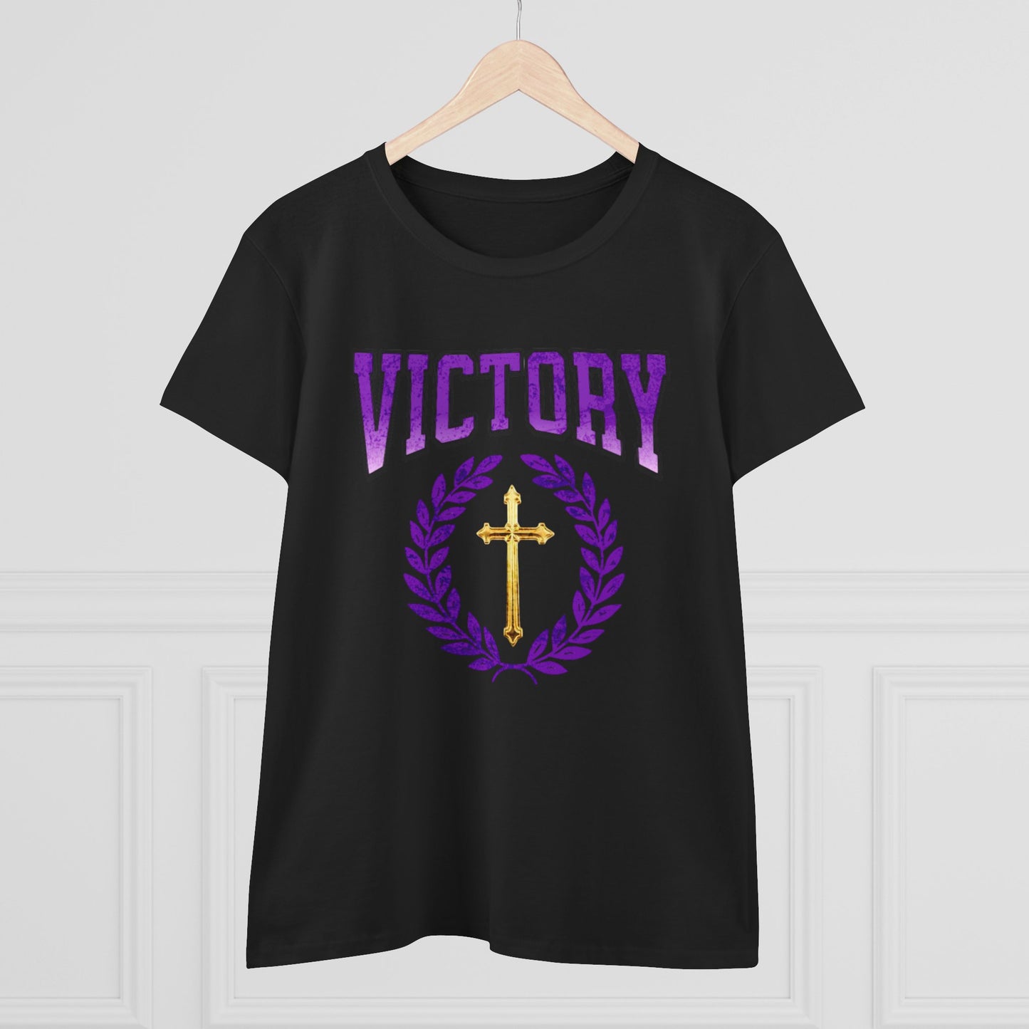 Divine Victory Women’s Tee – Victory in Every Step