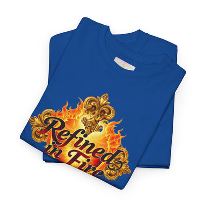 Refined in Fire — Women's Ornate Christian T-Shirt
