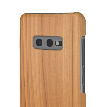 Natural Wood Grain Samsung Snap Case