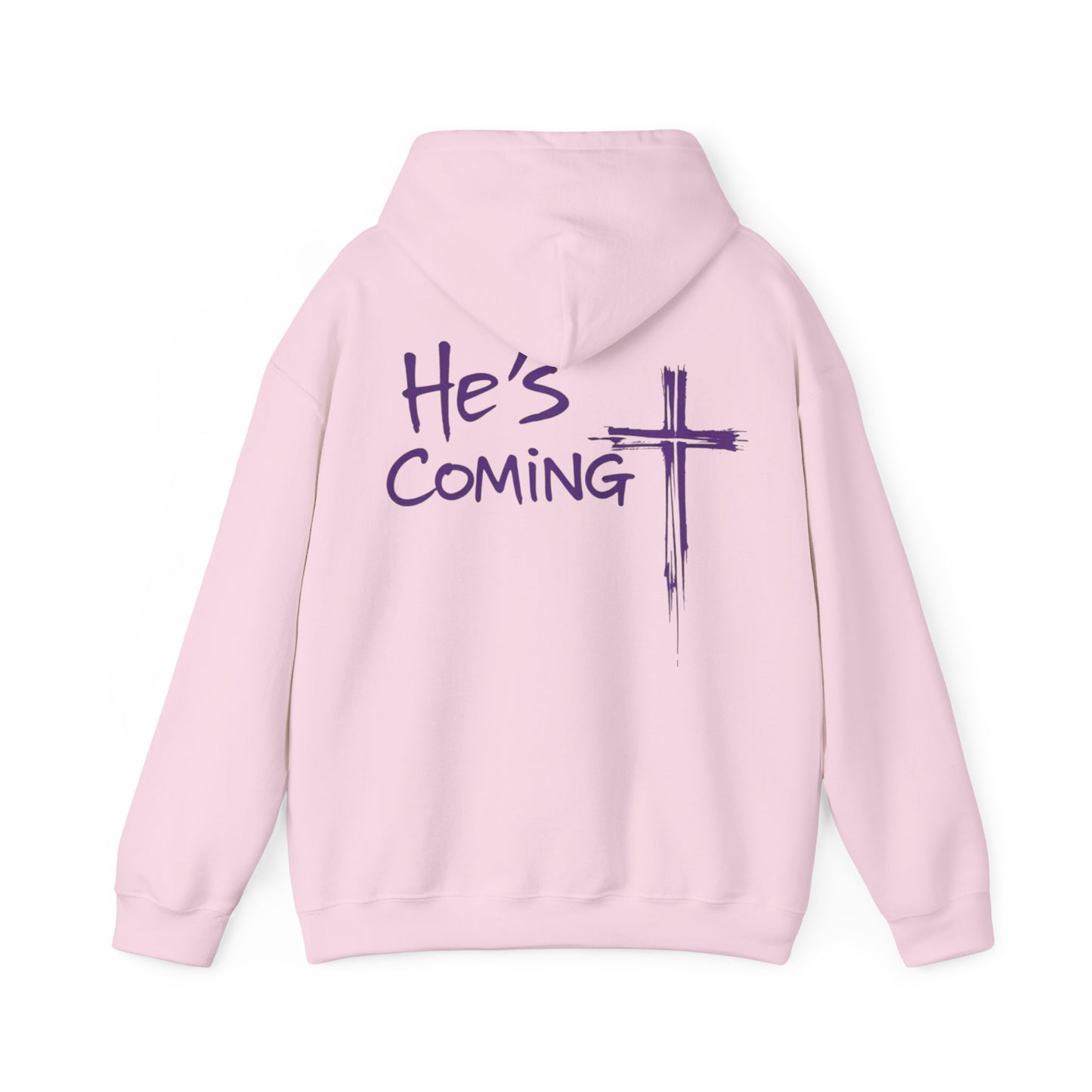 Awaiting Glory – "He's Coming" Women's Christian Hoodie