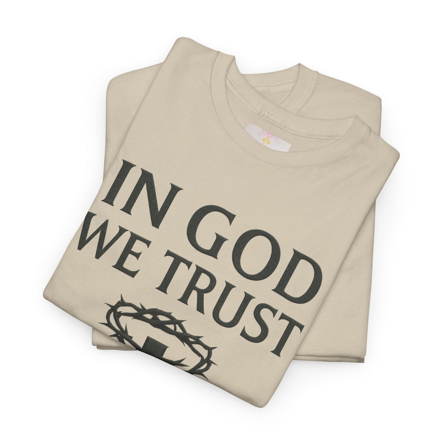 In God We Trust (Crown of Thorns) – Women’s Christian Tee