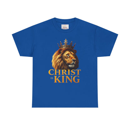 Christ Is King – Lion & Cross Women’s Christian Tee