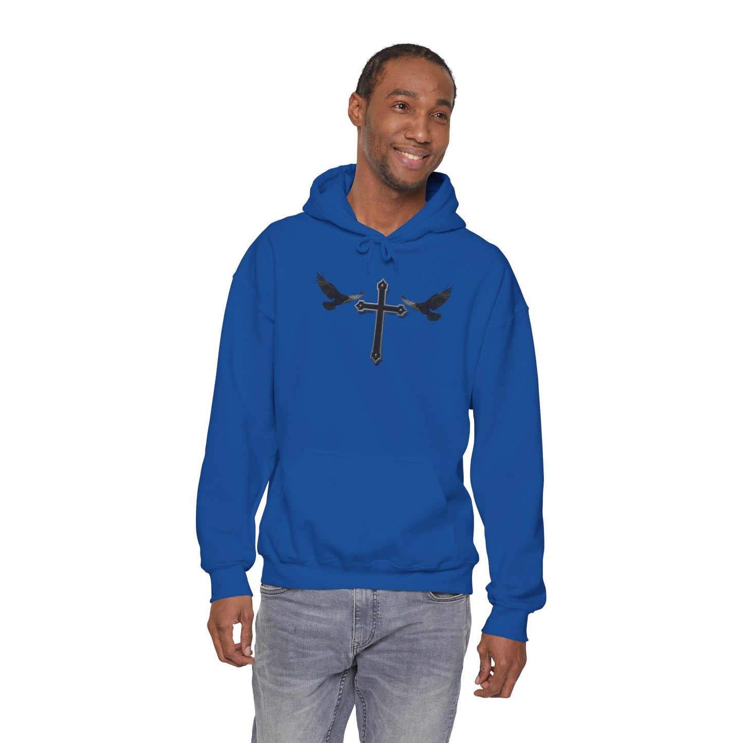Servants of the Storm – Cross & Crows Men’s Hoodie