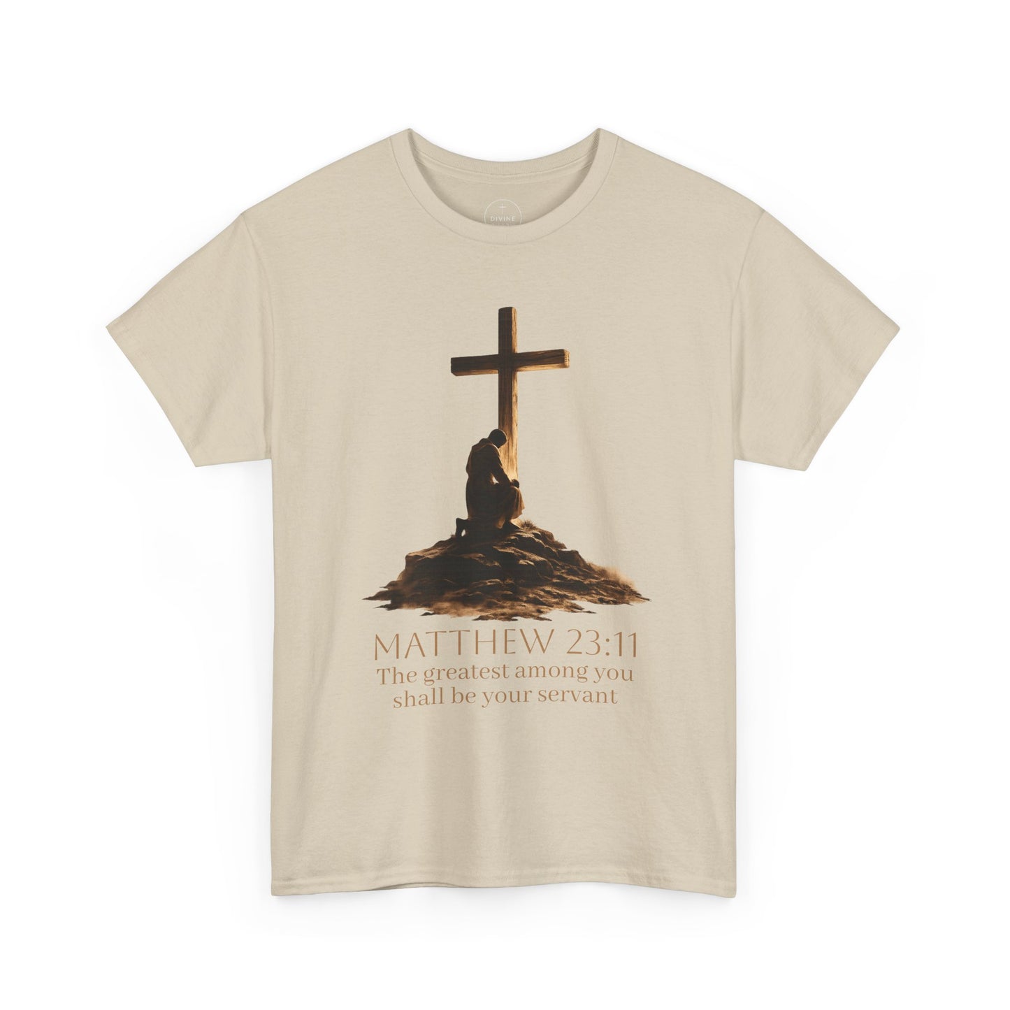 Humble Servant - Men's Christian T-Shirt (Front Design)