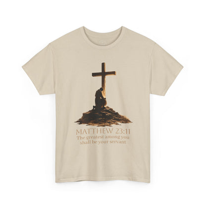 Humble Servant - Men's Christian T-Shirt (Front Design)