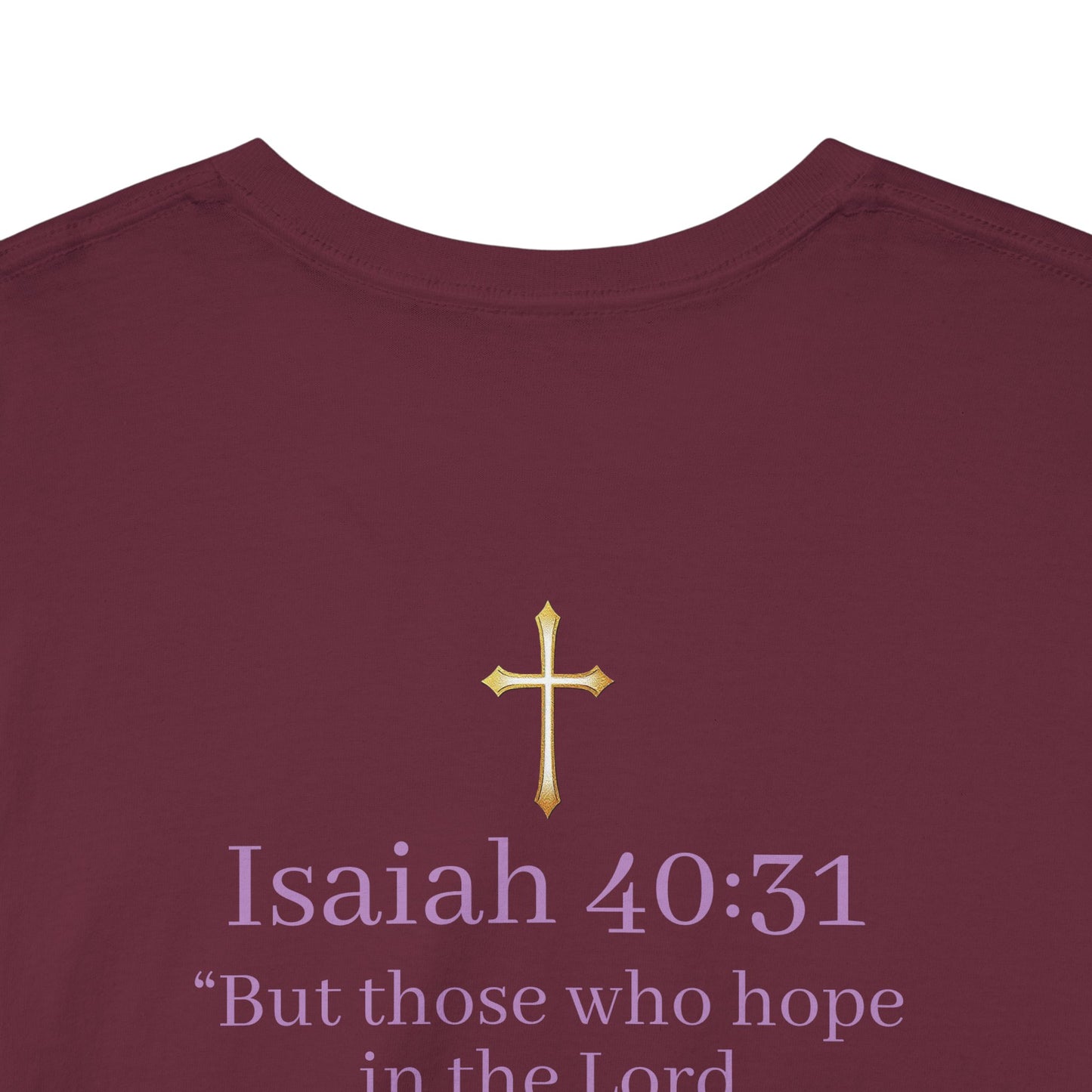 Men’s “Hope” Tee – Bold Scripture Design | Isaiah 40:31