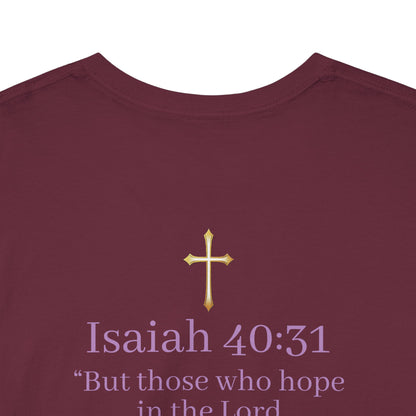 Men’s “Hope” Tee – Bold Scripture Design | Isaiah 40:31