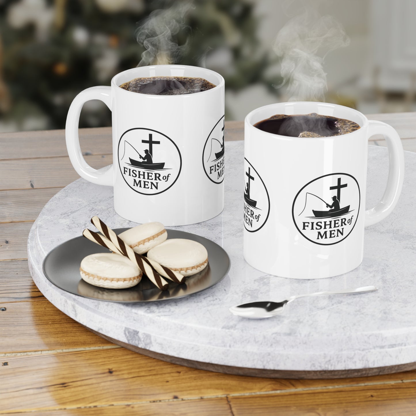 Fisher of Men Faith Mug – Cast Your Net in His Name