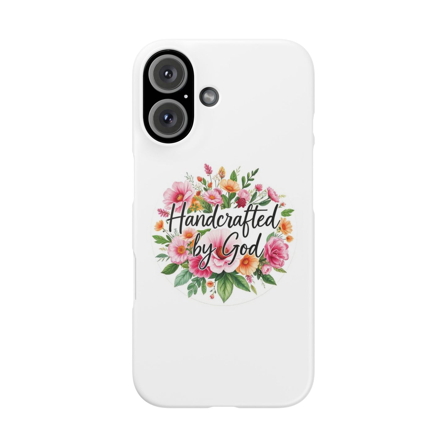 Handcrafted by God Snap Case for iPhone – Fearfully & Wonderfully Made