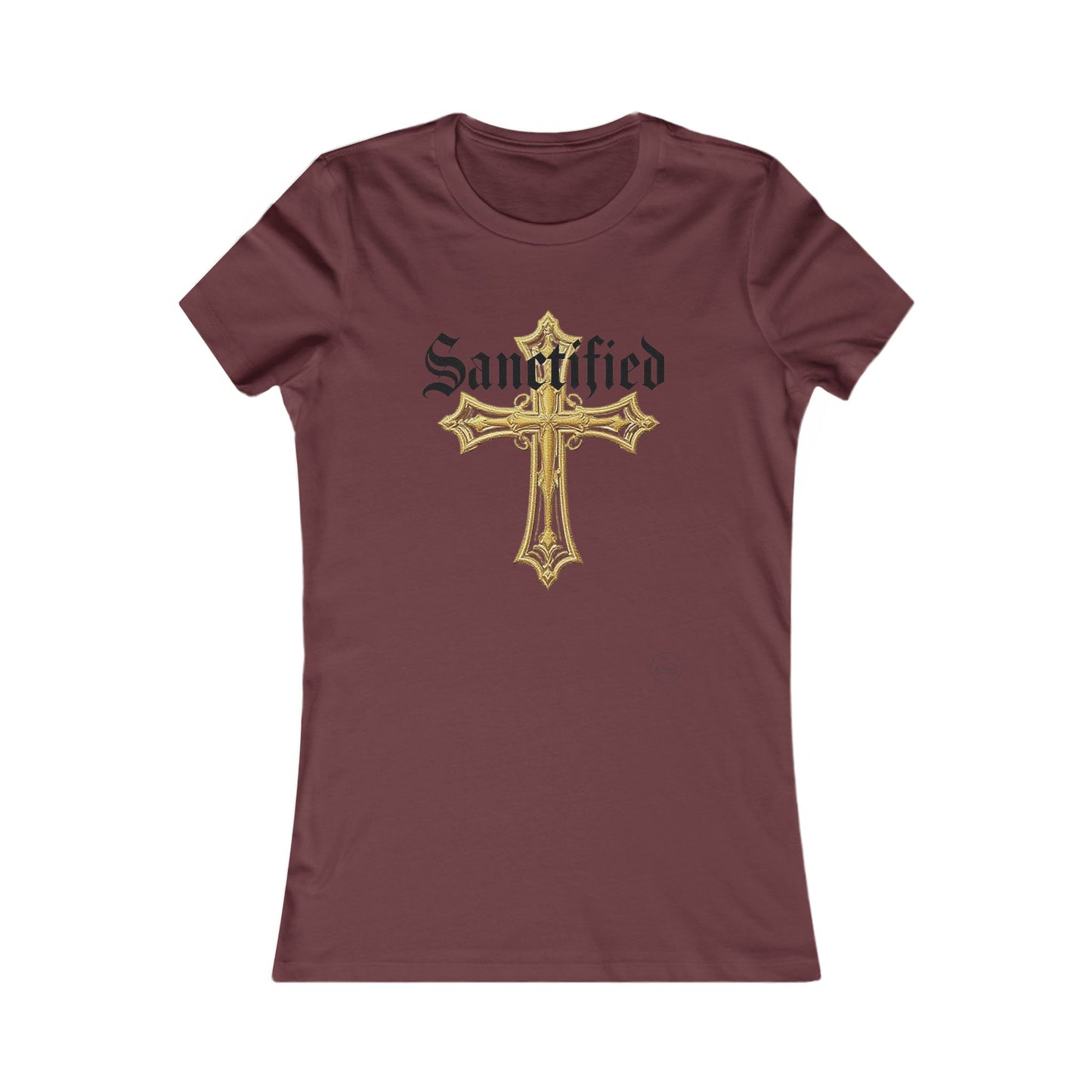 Sanctified Women's Favorite Tee – Bold Faith Statement