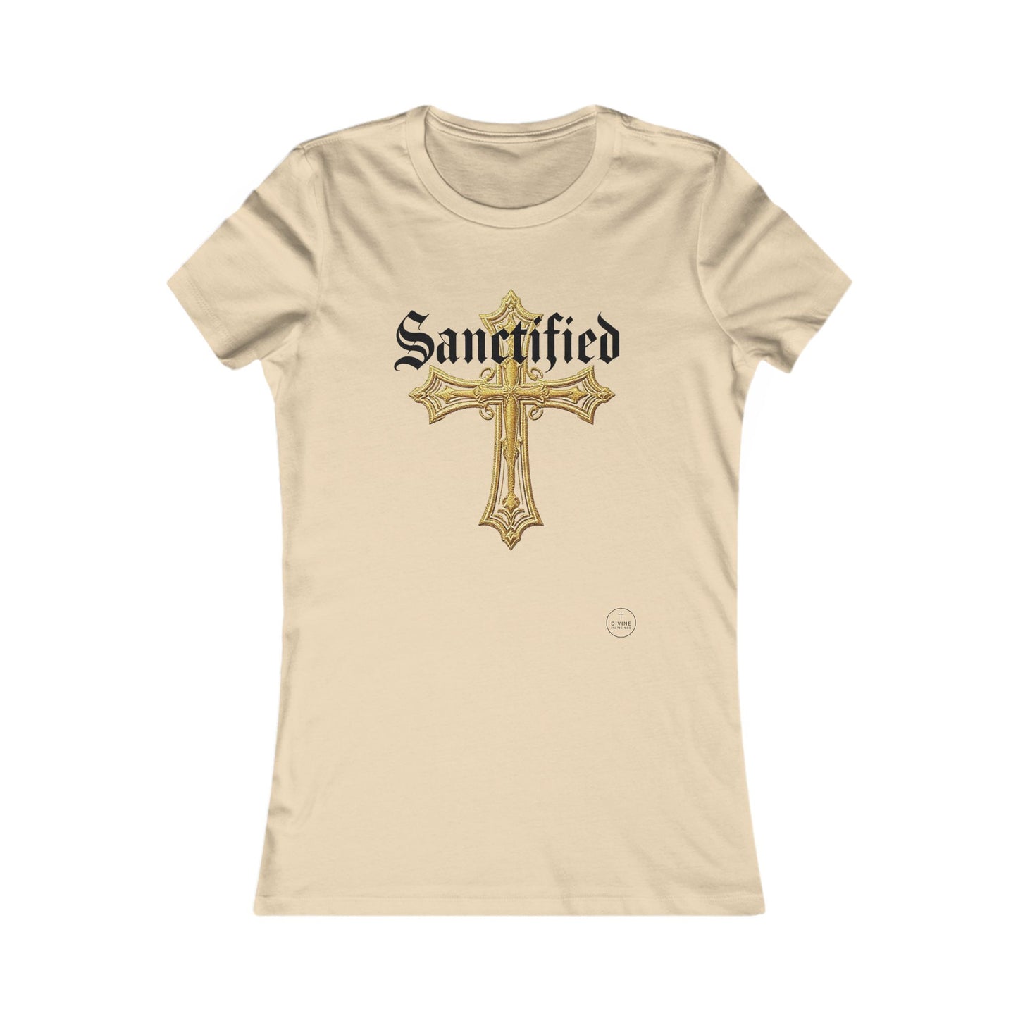 Sanctified Women's Favorite Tee – Bold Faith Statement