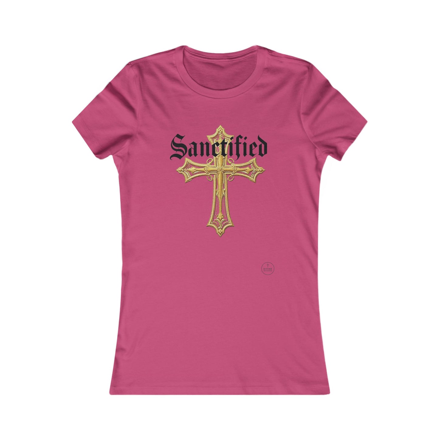 Sanctified Women's Favorite Tee – Bold Faith Statement