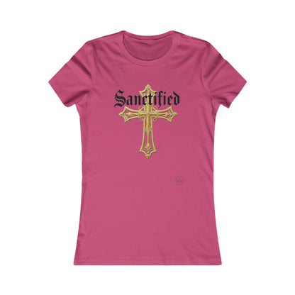Sanctified Women's Favorite Tee – Bold Faith Statement