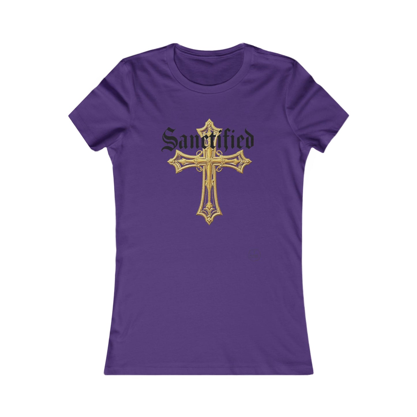 Sanctified Women's Favorite Tee – Bold Faith Statement