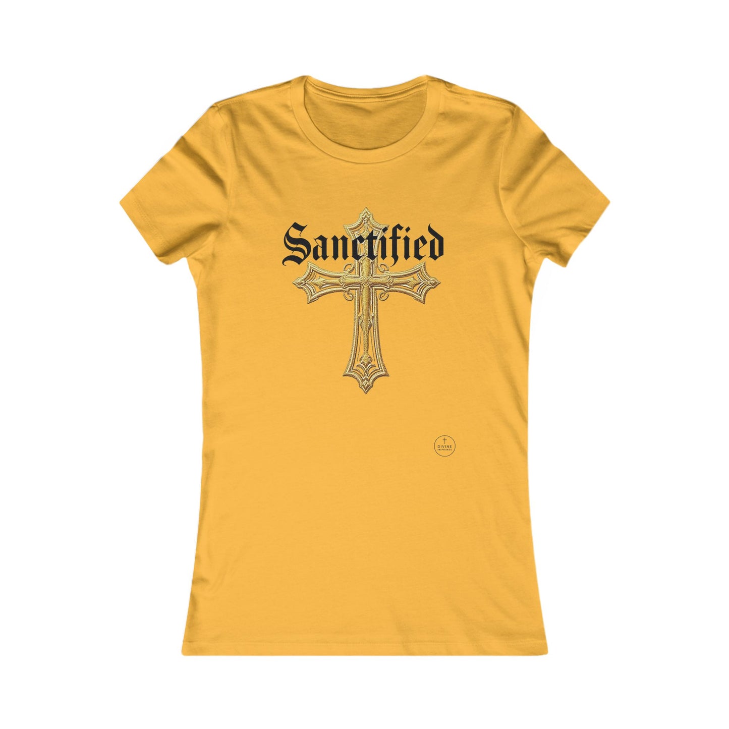 Sanctified Women's Favorite Tee – Bold Faith Statement