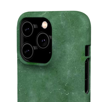 Jade Stone Finish iPhone Snap Case