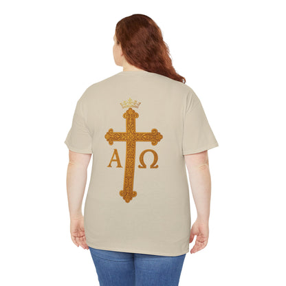 Christ Is King – Lion & Cross Women’s Christian Tee