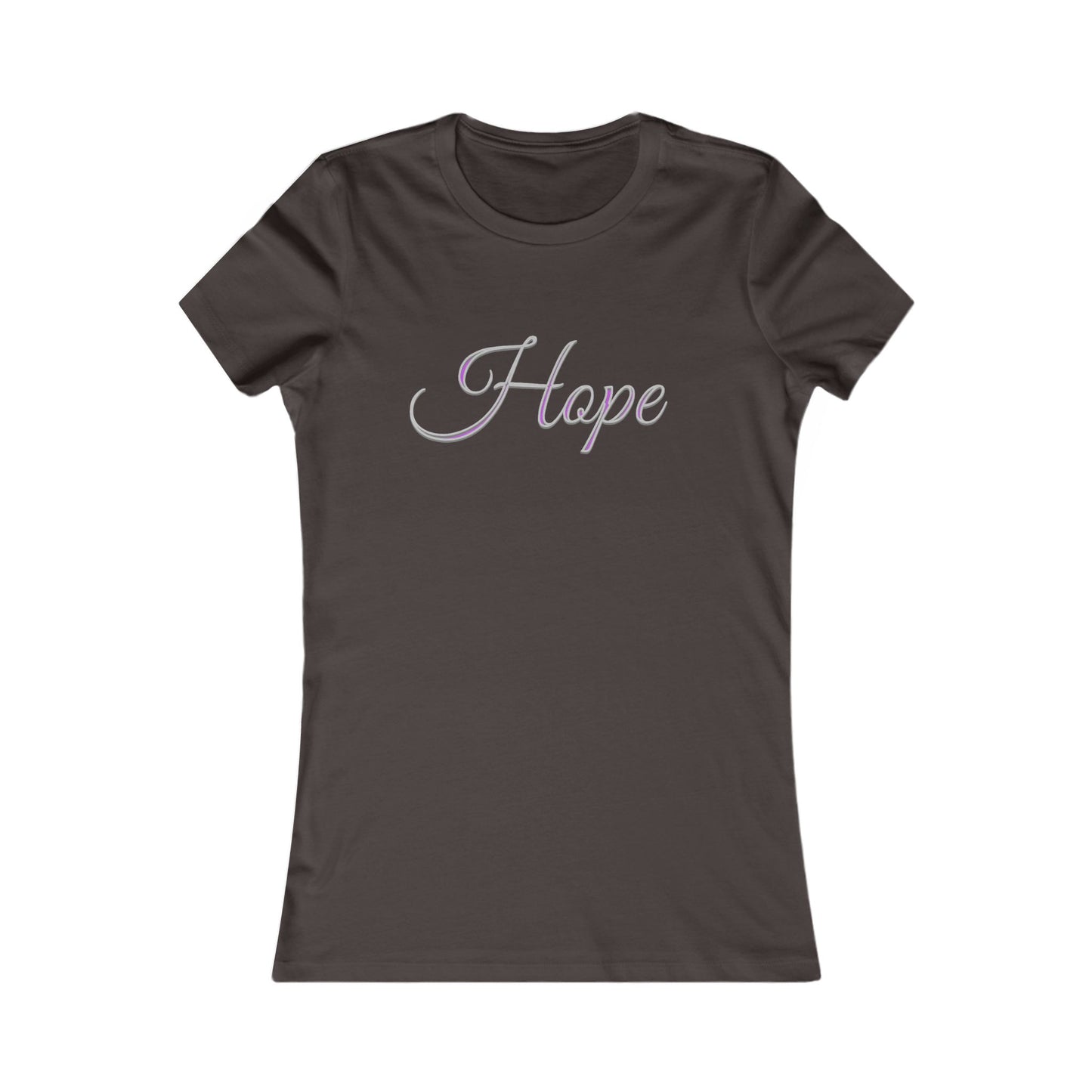 Women’s “Hope” Favorite Tee – Inspirational Faith Design