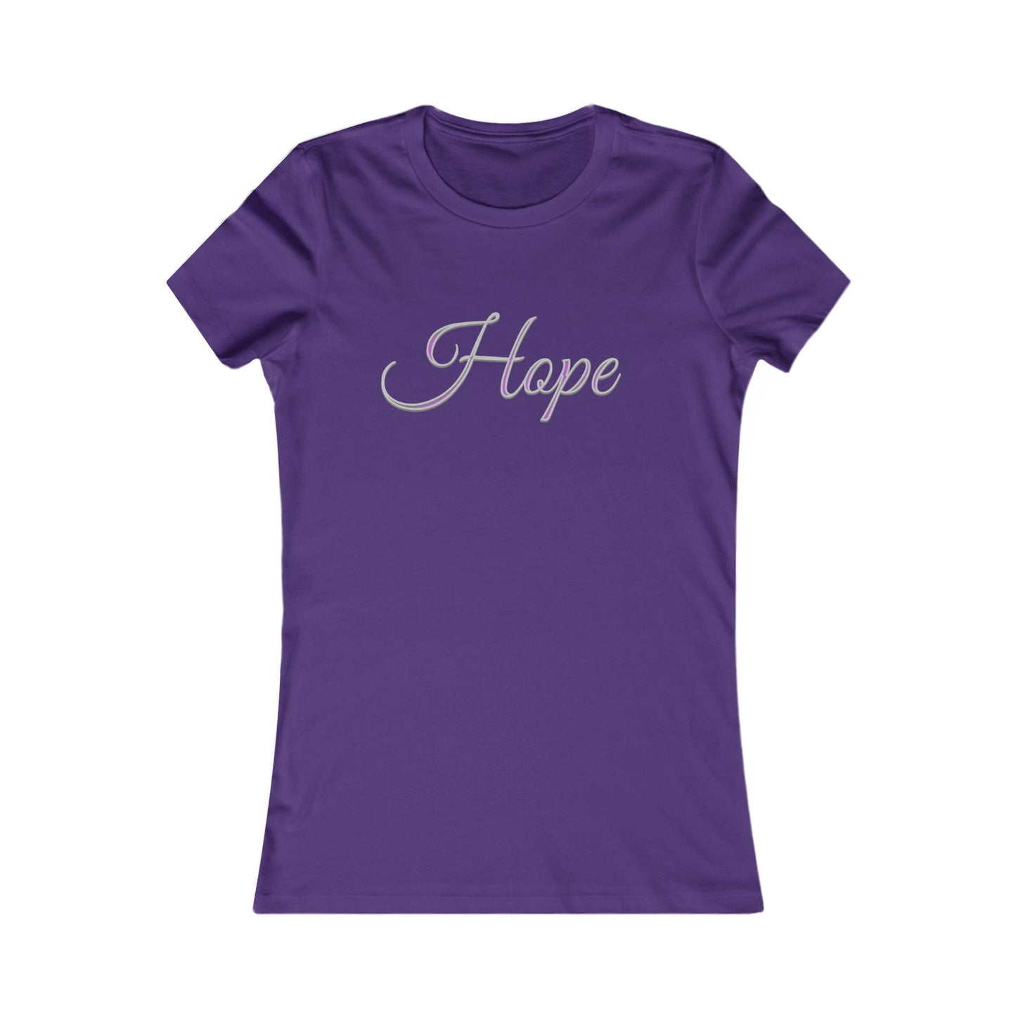 Women’s “Hope” Favorite Tee – Inspirational Faith Design