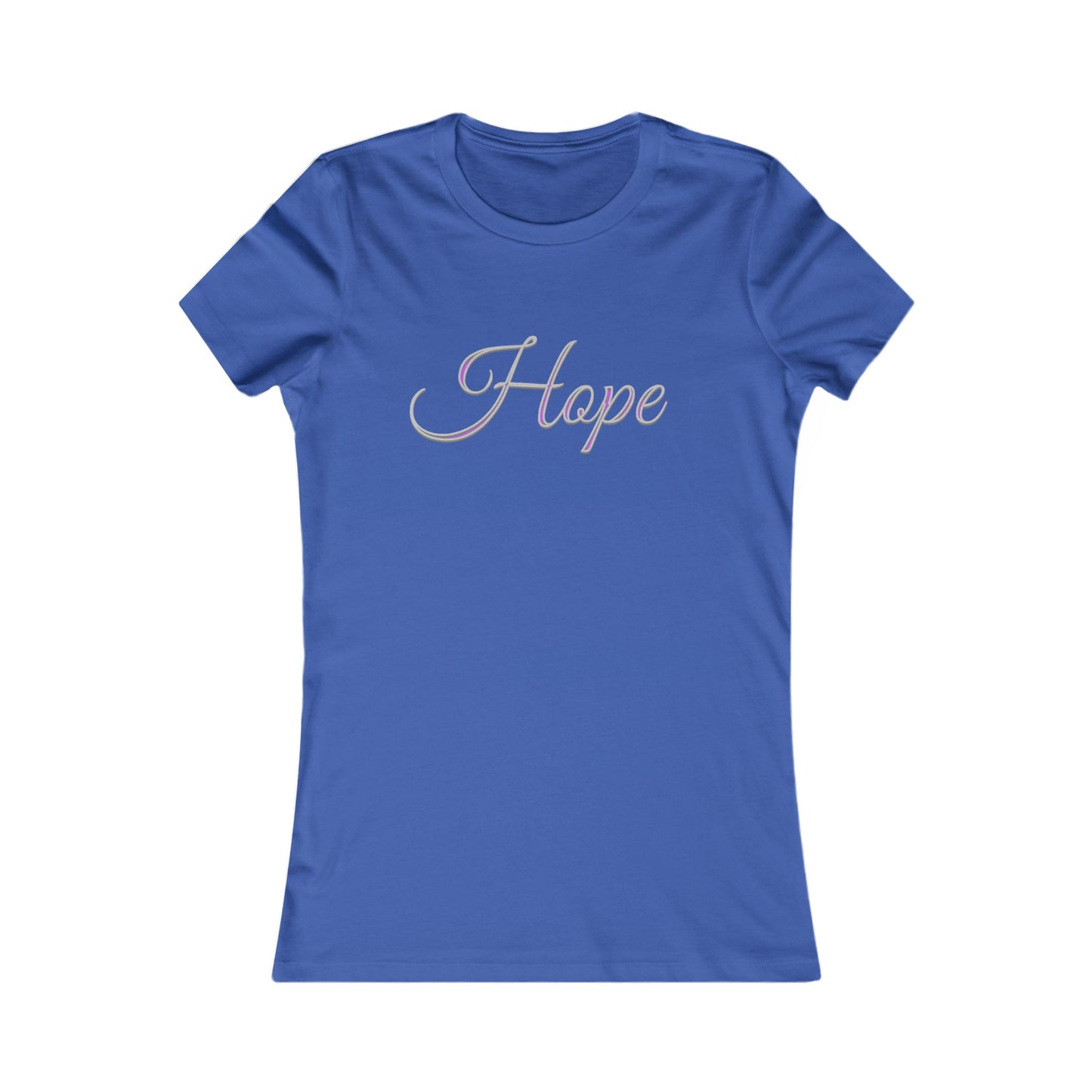 Women’s “Hope” Favorite Tee – Inspirational Faith Design