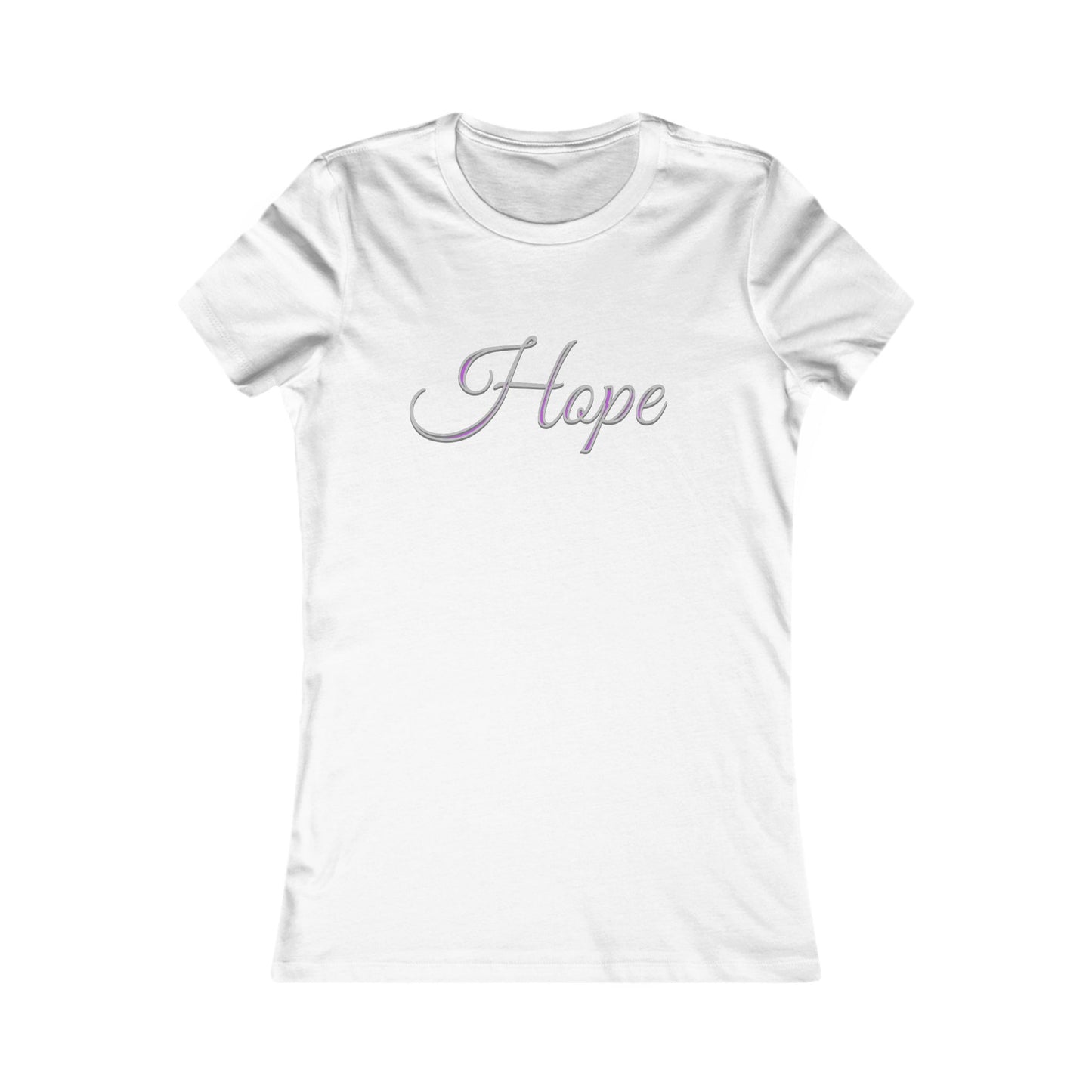 Women’s “Hope” Favorite Tee – Inspirational Faith Design