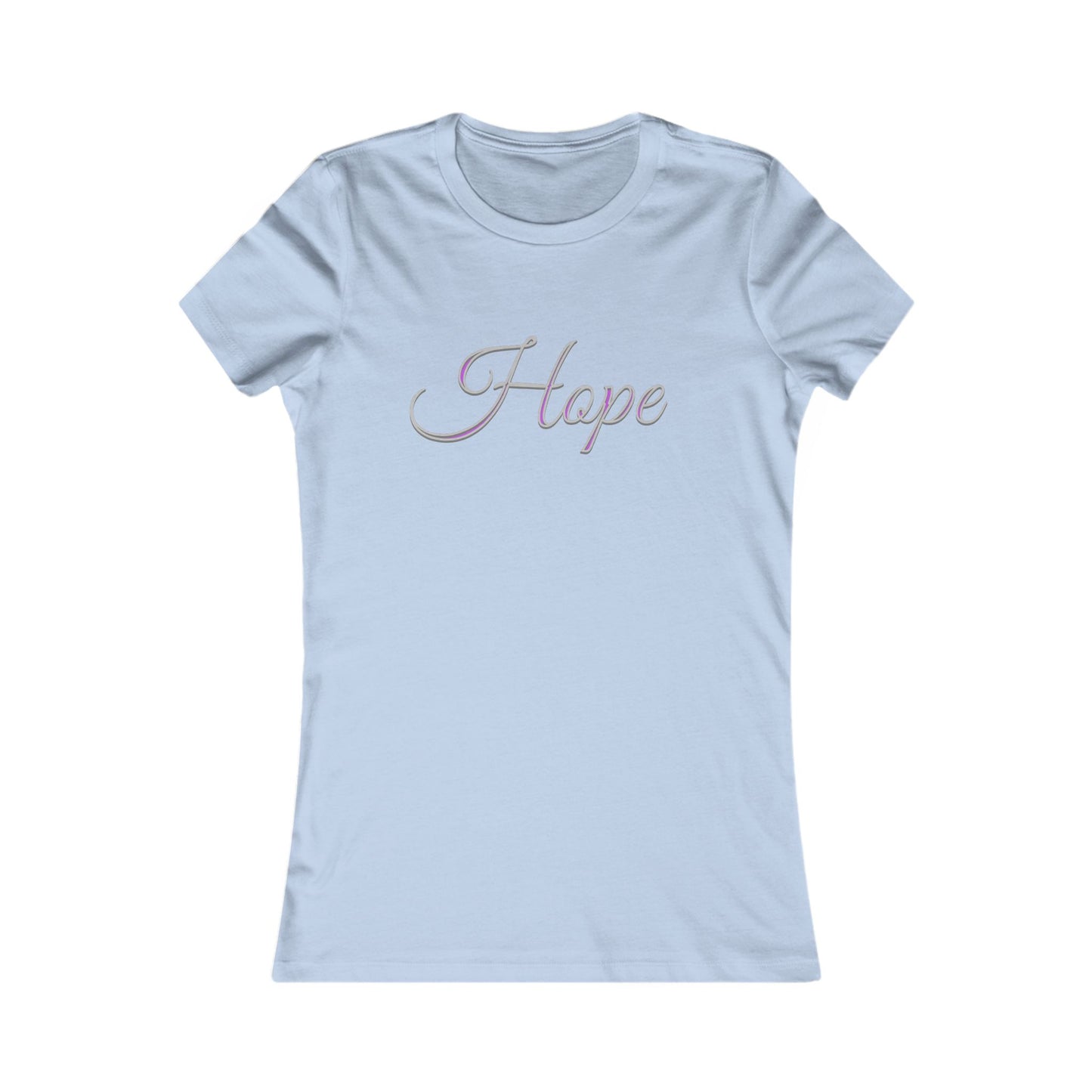 Women’s “Hope” Favorite Tee – Inspirational Faith Design