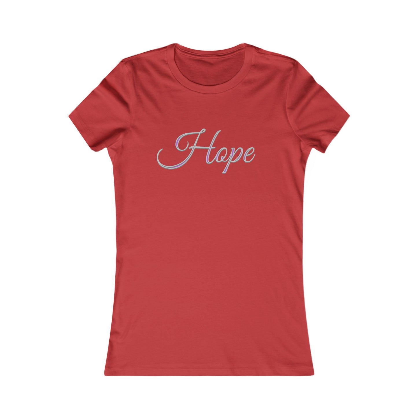 Women’s “Hope” Favorite Tee – Inspirational Faith Design