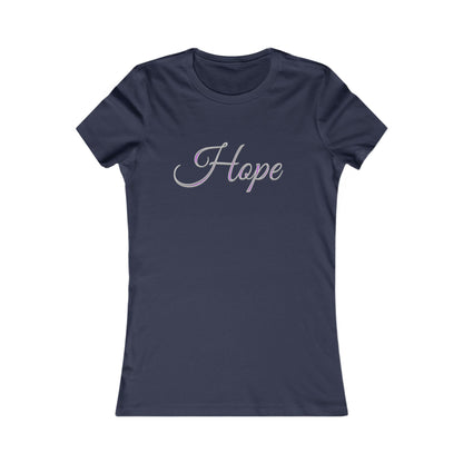 Women’s “Hope” Favorite Tee – Inspirational Faith Design