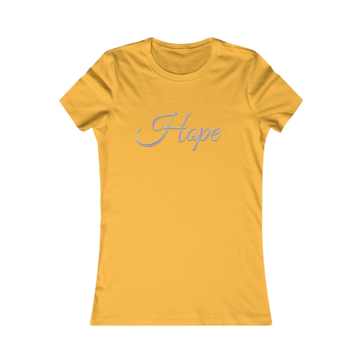 Women’s “Hope” Favorite Tee – Inspirational Faith Design