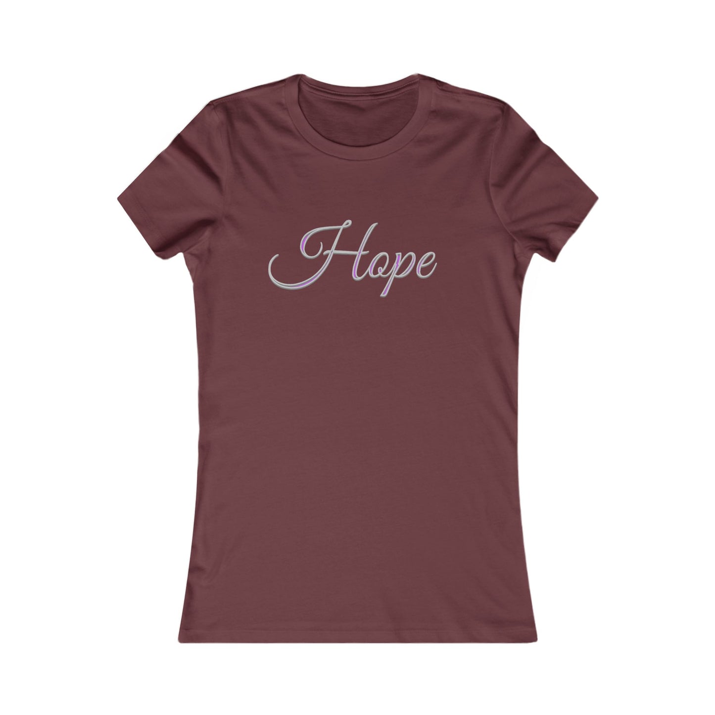 Women’s “Hope” Favorite Tee – Inspirational Faith Design