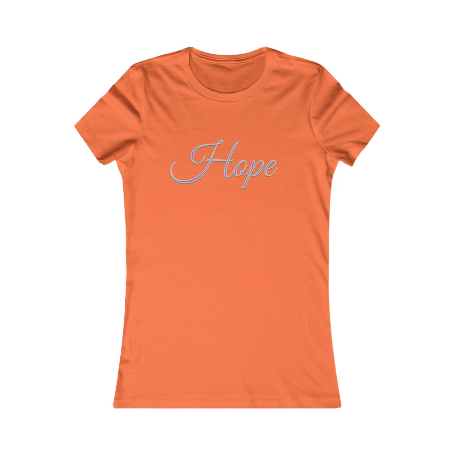 Women’s “Hope” Favorite Tee – Inspirational Faith Design