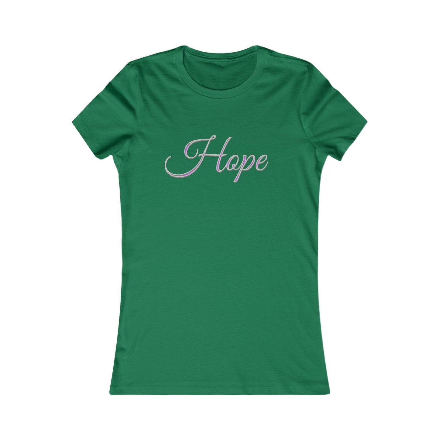 Women’s “Hope” Favorite Tee – Inspirational Faith Design