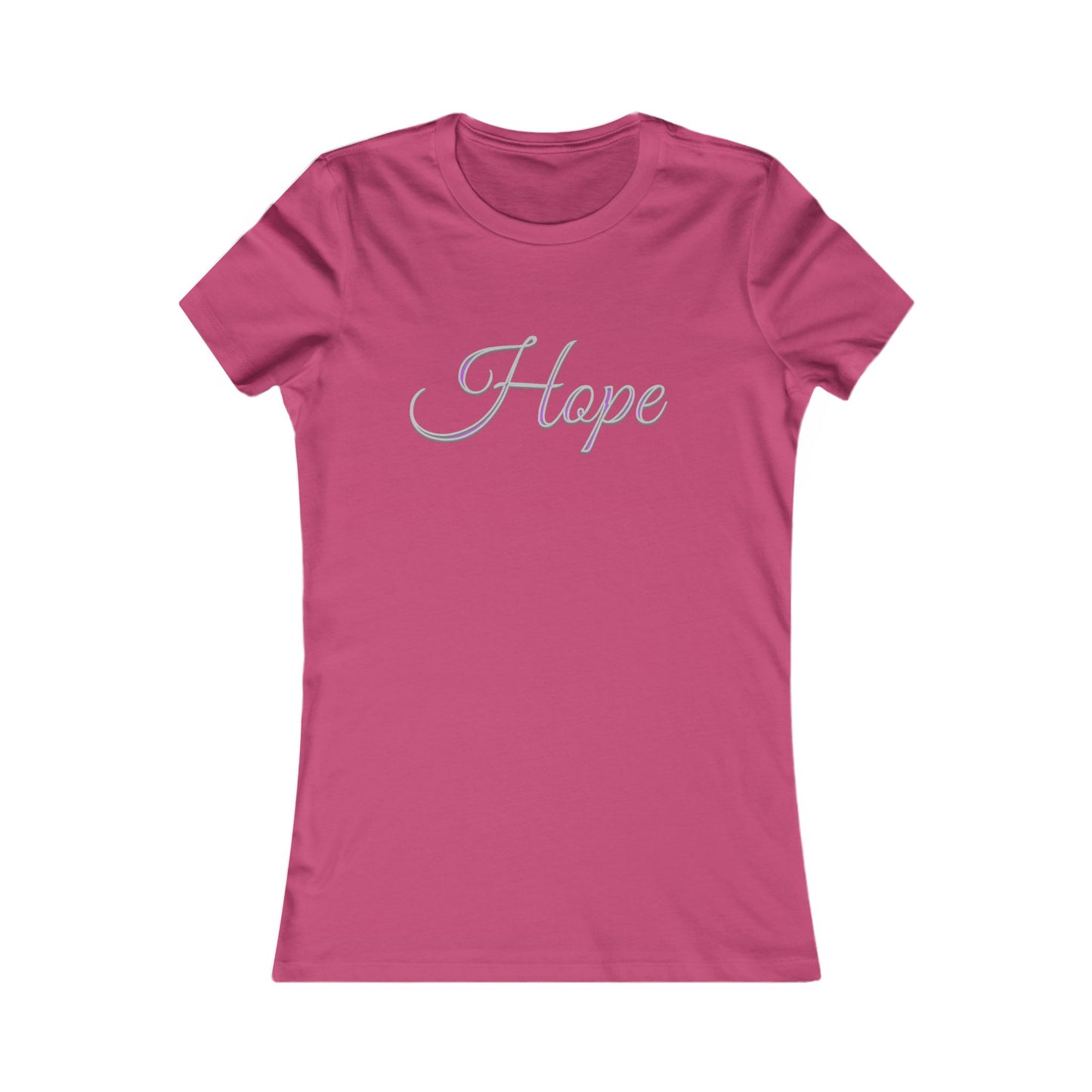 Women’s “Hope” Favorite Tee – Inspirational Faith Design