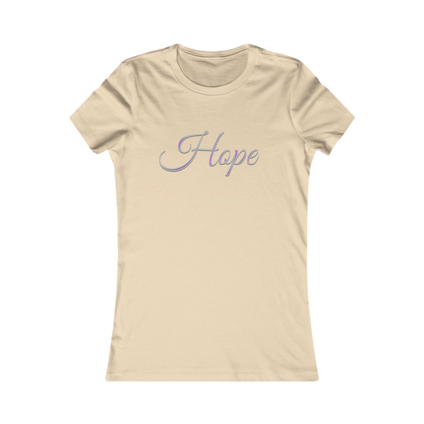 Women’s “Hope” Favorite Tee – Inspirational Faith Design