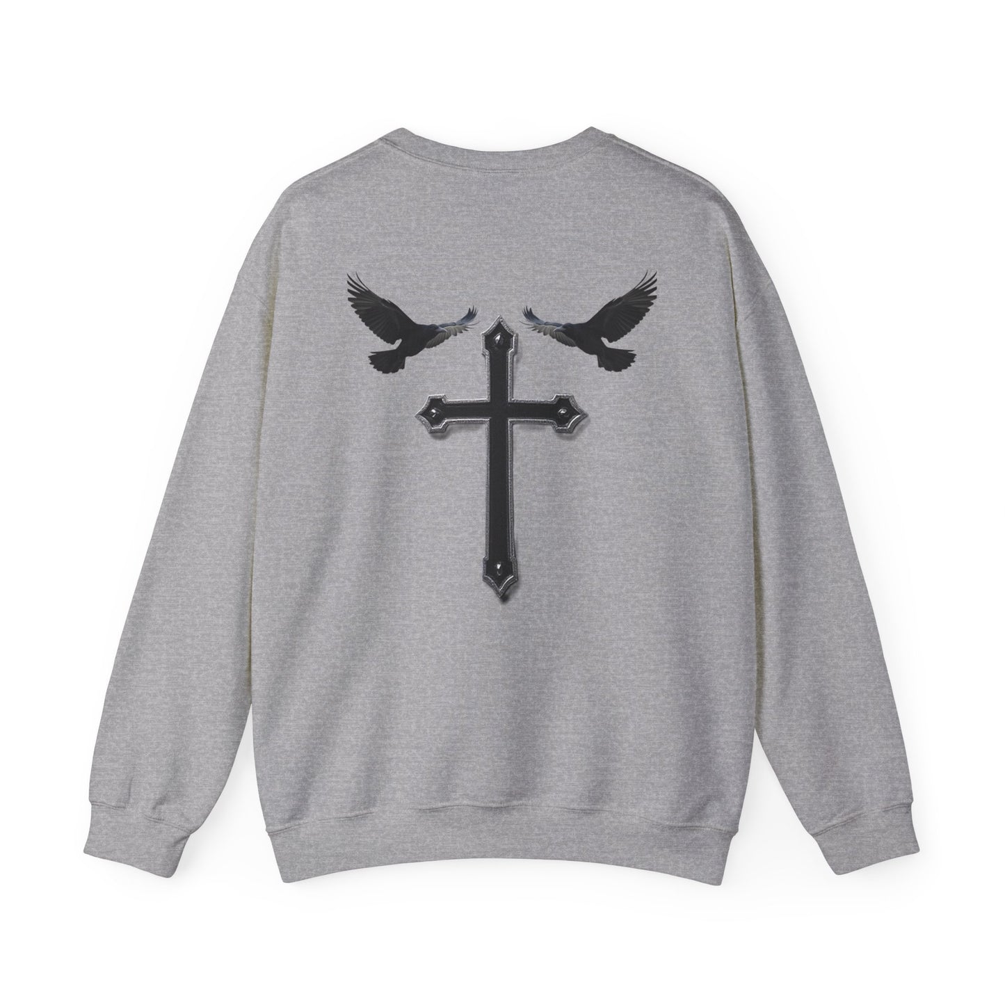God’s Grace: Cross & Ravens Women's Sweatshirt