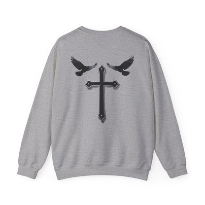 God’s Grace: Cross & Ravens Women's Sweatshirt