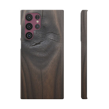 Dark Wood Grain Samsung Snap Case