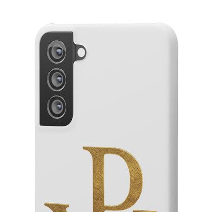 White Chi Rho Snap Case for Samsung – Guiding Light