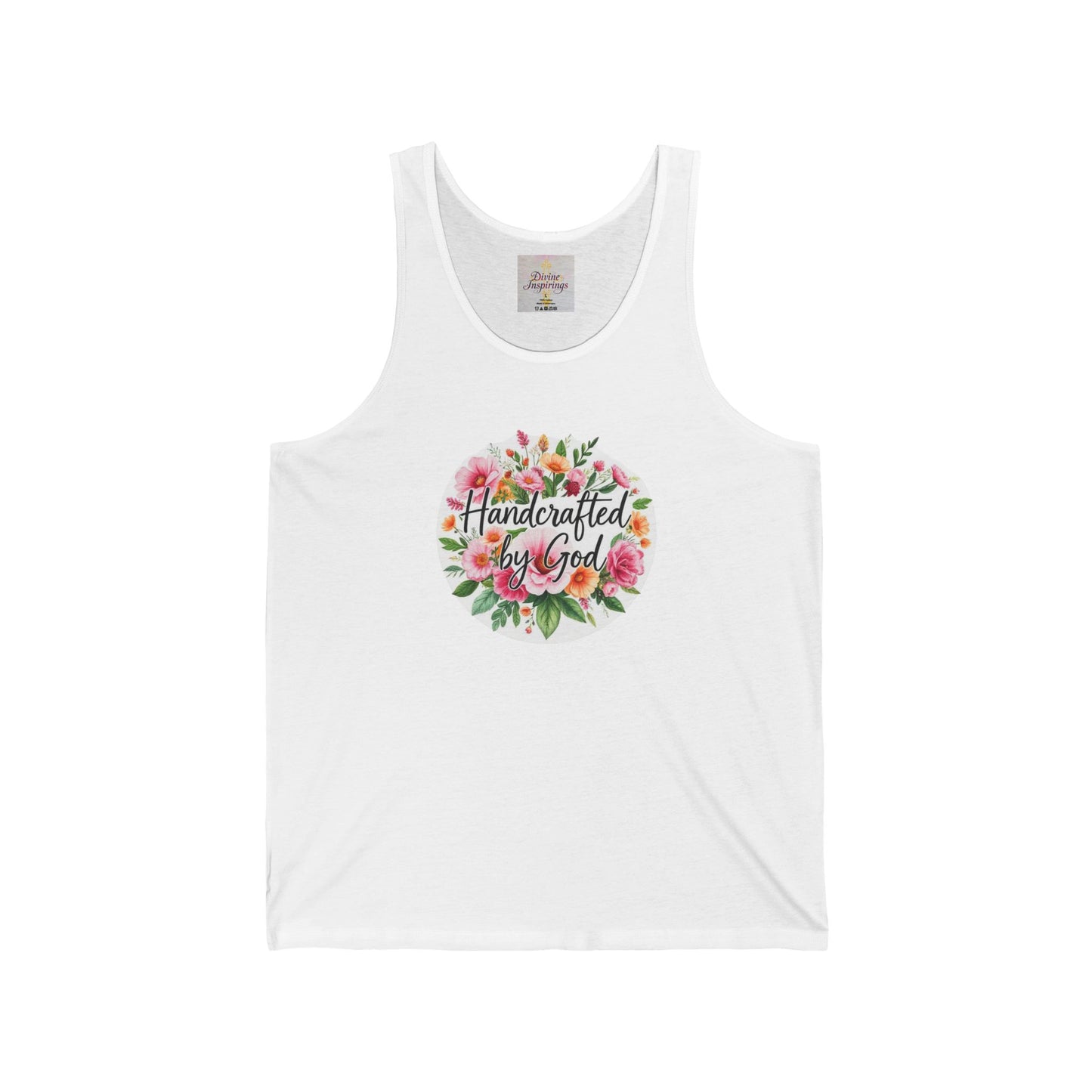 Handcrafted by God - Women’s Christian Tank Top