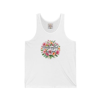 Handcrafted by God - Women’s Christian Tank Top