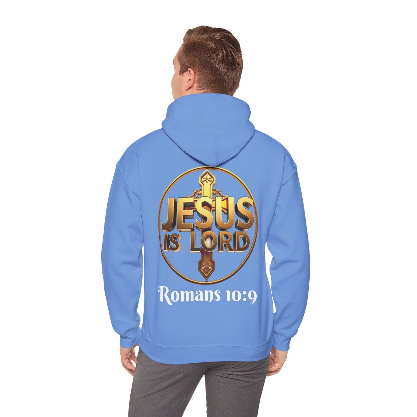 Bold Faith Men’s Hoodie – Proclaim Jesus Is Lord with Style