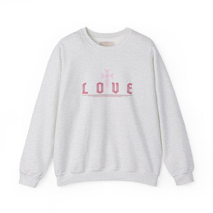 Fearless Love Men’s Sweater – Courage in Faith