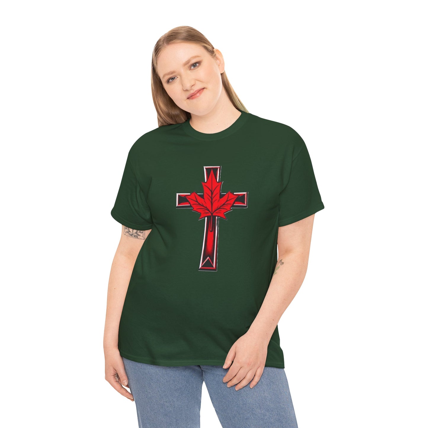 Faith and Flag - Women's Christian T-Shirt